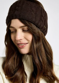 Gleeson Cable knit headband - Elk