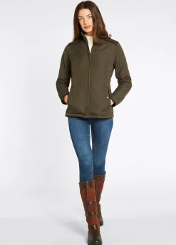Glenfarne Women’s Quilted Jacket - Olive