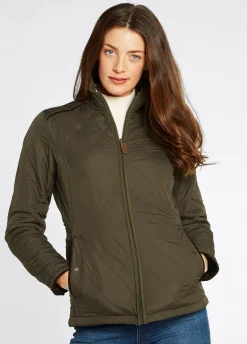 Glenfarne Women’s Quilted Jacket - Olive