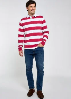 Goresbridge Rugby Top - Red Multi