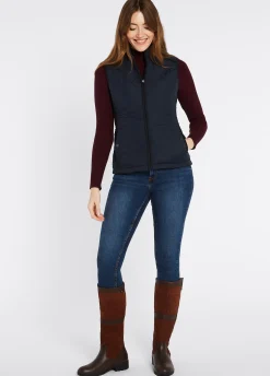 Heywood Women’s Quilted Gilet - Navy