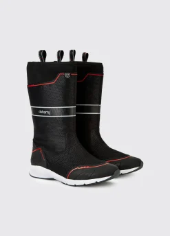 Hobart Men's Sailing boot - Black