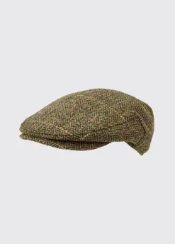 Holly Tweed Flat Cap - Thistle