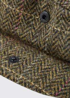 Holly Tweed Flat Cap - Thistle