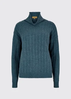 Hopkins Women's relaxed fit sweater - Indigo