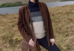 Joyce Leather Jacket - Walnut
