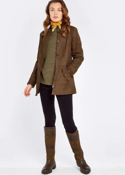 Joyce Leather Jacket - Walnut