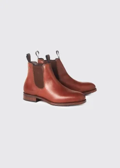 Kerry Leather Soled Boot - Chestnut