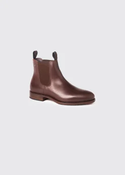 Kerry Leather Soled Boot - Mahogany