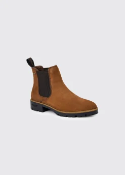 Kilcommon Faux Fur-lined Chelsea Boot - Walnut