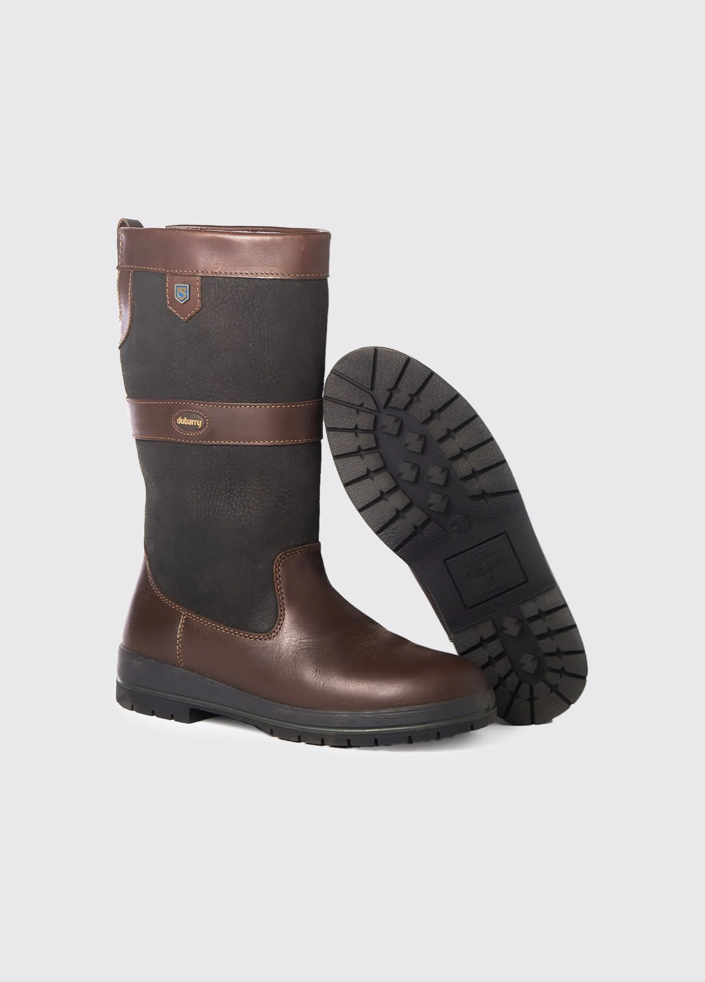 Kildare Mens Country Boot - Black/Brown