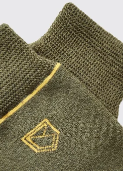 Kilkee Mens Socks - Olive