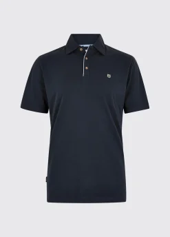 Kilmurray Men’s Three-Button Polo - Navy