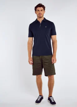 Kilmurray Men’s Three-Button Polo - Navy