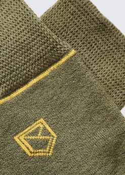 Kilrush Mens Socks - Olive