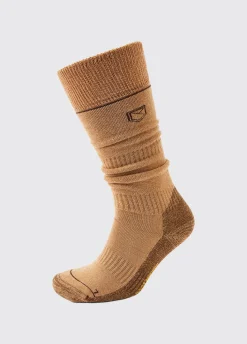 Kilrush Mens Socks - Sand