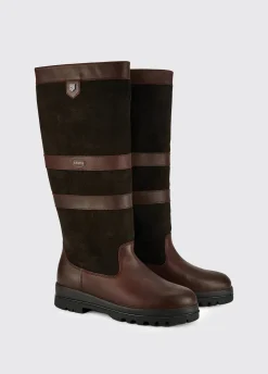 Kilternan Ladies Country Boot - Black/Brown