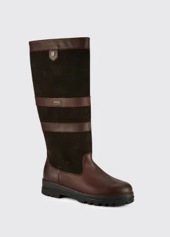 Kilternan Ladies Country Boot - Black/Brown