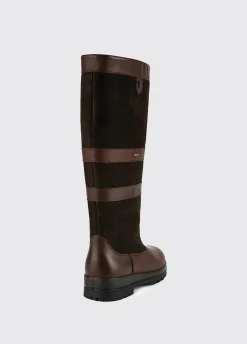 Kilternan Mens Country Boot - Black/Brown