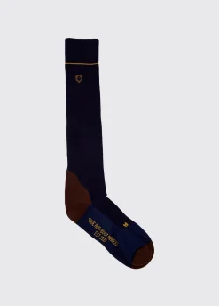 Lambeg Mens Long PrimaLoft® Sock - Navy
