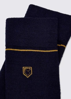 Lambeg Mens Long PrimaLoft® Sock - Navy