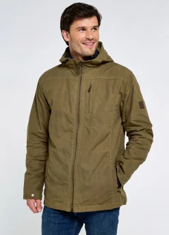 Larkfield Men's Wax Cotton Jacket - Dusky Green