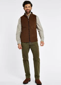 Lifford Fleece Gilet - Walnut