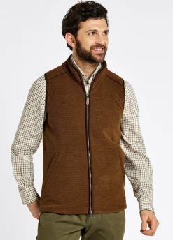 Lifford Fleece Gilet - Walnut