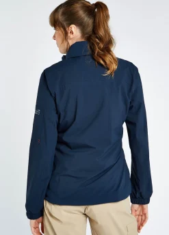 Livorno Women's Fleece-lined Crew Jacket - Navy