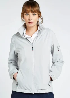 Livorno Women's Fleece-lined Crew Jacket - Platinum
