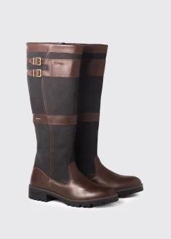 Longford Country Boot - Black/Brown