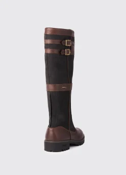 Longford Country Boot - Black/Brown