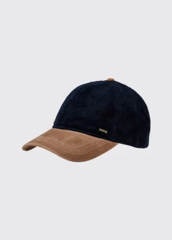 Marino Corduroy baseball cap - Navy