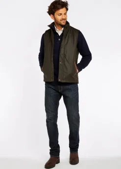 Mayfly Wax Gilet - Olive