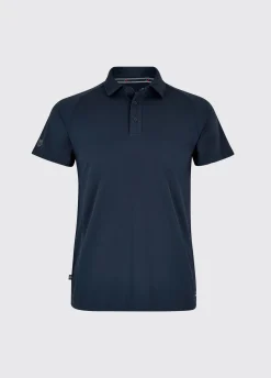 Menton Men's Technical Polo - Navy