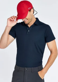 Menton Men's Technical Polo - Navy