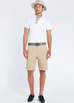 Menton Men's Technical Polo - White