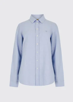 Mimosa Cotton Shirt - Pale Blue