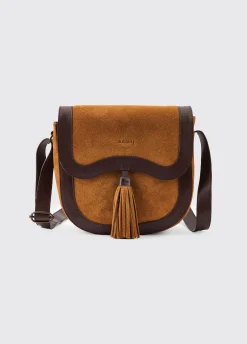 Monart Ladies Saddle Bag - Camel