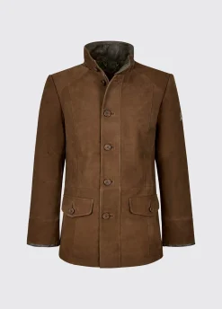 Moore Leather Jacket - Walnut