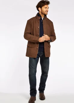 Moore Leather Jacket - Walnut