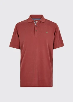 Morrison Men's Polo - Wine Red