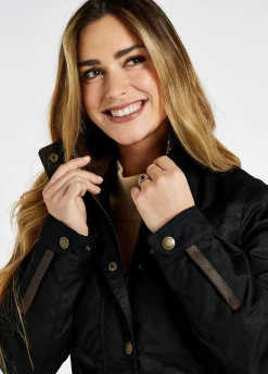 Mountrath Waxed Jacket - Black