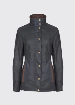 Mountrath Waxed Jacket - Navy