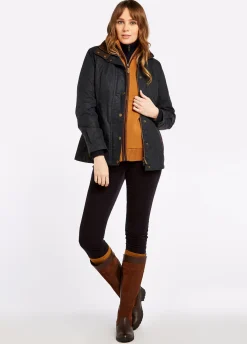 Mountrath Waxed Jacket - Navy