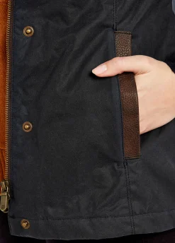 Mountrath Waxed Jacket - Navy
