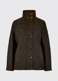 Mountrath Waxed Jacket - Olive