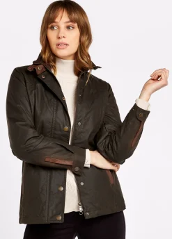 Mountrath Waxed Jacket - Olive