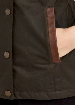 Mountrath Waxed Jacket - Olive