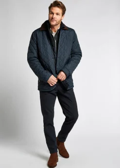 Mountusher Quilted Jacket - Navy